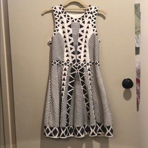 Parker embroidered sleeveless dress Size Small